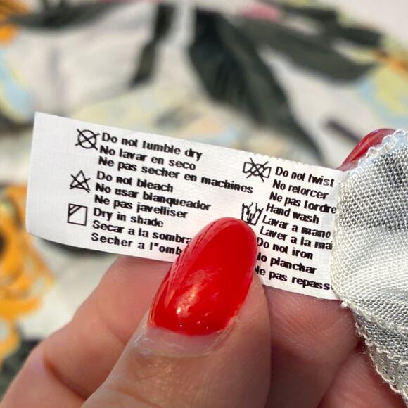 Maaji Floral Spring Garden Swim Coverup Large - Picture 7 of 11